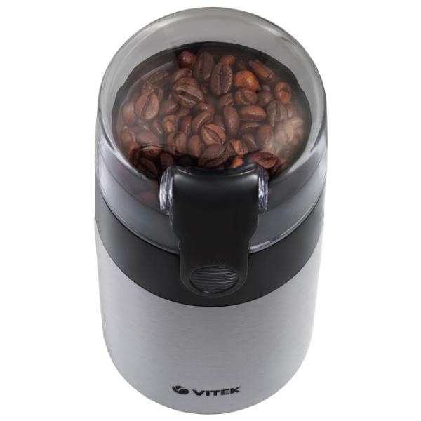 Râșniță de cafea Vitek VT-1540 Cuțit rotativ/ 40 g/ Silver photo 4