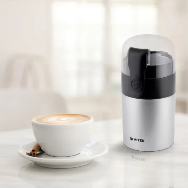 Râșniță de cafea Vitek VT-1540 Cuțit rotativ/ 40 g/ Silver photo 5