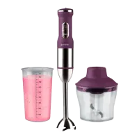 Blender Vitek VT-3408 800 W/ Vertical/ Violet photo 2
