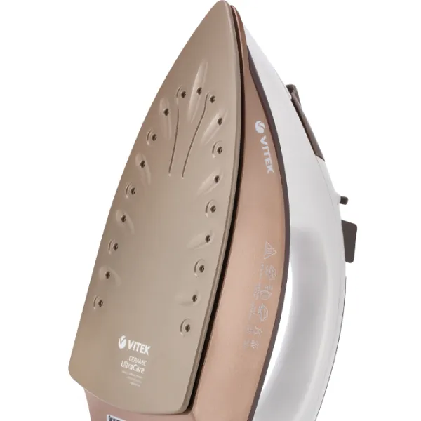 Fier de călcat Vitek VT-1201 Clasic/ 2400 W/ Brown photo 3