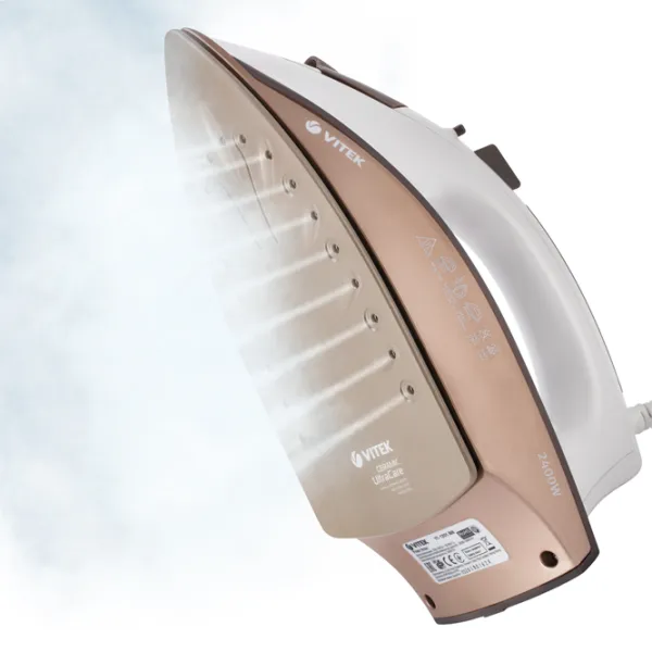 Fier de călcat Vitek VT-1201 Clasic/ 2400 W/ Brown photo 4