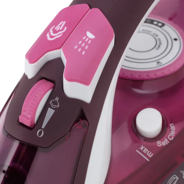 Fier de călcat Vitek VT-1215 Clasic/ 2400 W/ Pink photo 4
