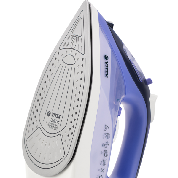 Fier de călcat Vitek VT-1239 Clasic/ 2400 W/ Blue photo 3