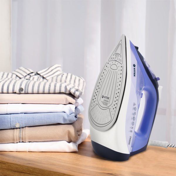 Fier de călcat Vitek VT-1239 Clasic/ 2400 W/ Blue photo 6