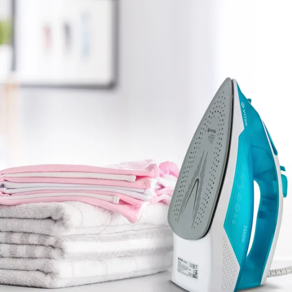 Fier de călcat Vitek VT-8307 Clasic/ 2400 W/ Blue photo 6