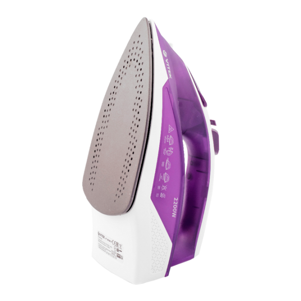 Fier de călcat Vitek VT-8308 Clasic/ 2200 W/ Violet photo 3