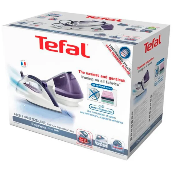 Утюг Tefal GV7558E0 С парогенератором/ 2400 Вт/ White photo 4