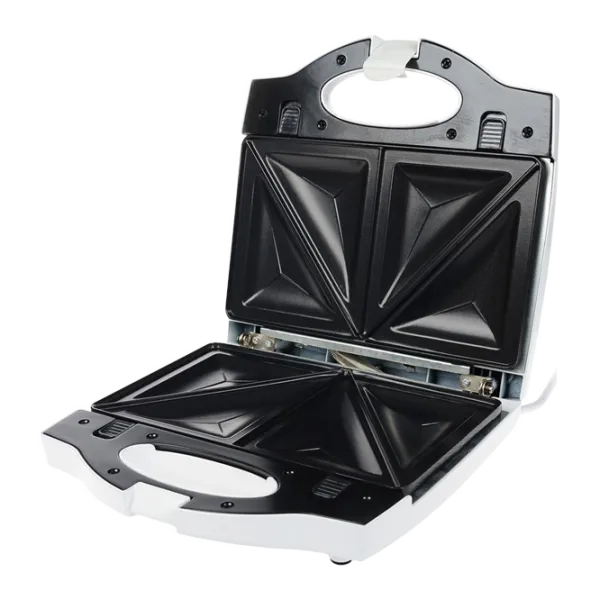 Aparat pentru sandvișuri Saturn ST-EC1081 750 W/ White photo 2