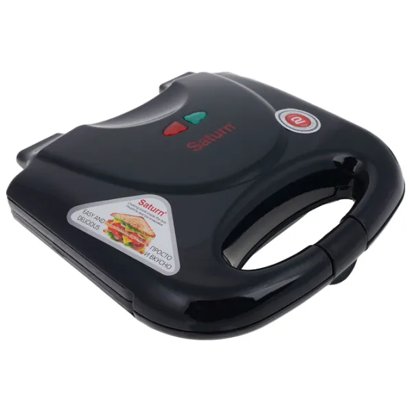 Сэндвичница Saturn ST-EC1082 750 Вт/ Черный photo 2