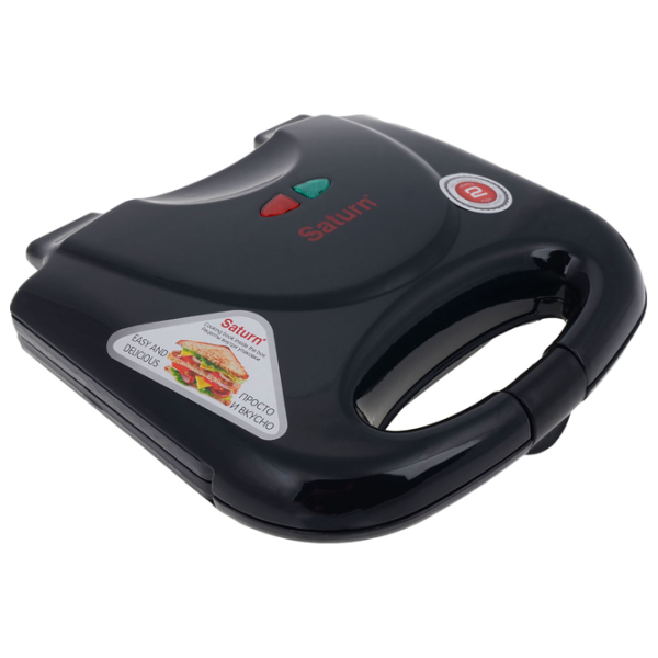 Сэндвичница Saturn ST-EC1082 750 Вт/ Черный photo 2