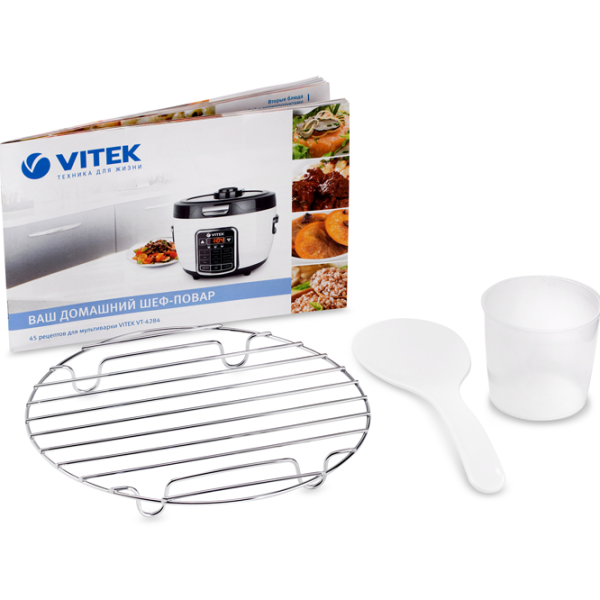 Мультиварка Vitek VT-4281 800 Вт / Белый photo 4