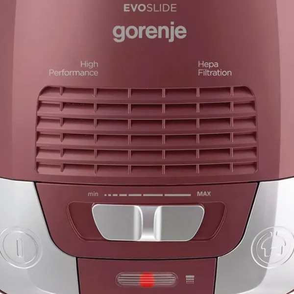 Пылесос Gorenje VCEA22ESR 800 Вт/ Серебристый Красный photo 5 Пылесос Gorenje VCEA22ESR 800 Вт/ Серебристый Красный photo 5