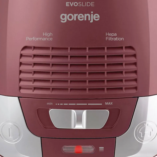 Пылесос Gorenje VCEA22ESR 800 Вт/ Серебристый Красный photo 5 Пылесос Gorenje VCEA22ESR 800 Вт/ Серебристый Красный photo 5