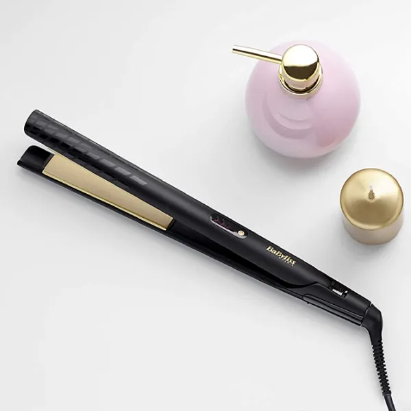 Выпрямитель для волос Babyliss ST420E Золотой Черный photo 5