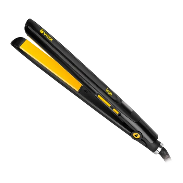Placă de îndreptat părul Vitek VT-8400 45 W/ Yellow Black photo 2