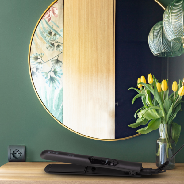 Placă de îndreptat părul Vitek VT-8411 40 W/ Black photo 5