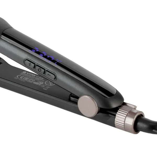 Placă de îndreptat părul Vitek VT-8416 60 W/ Gray Black photo 6