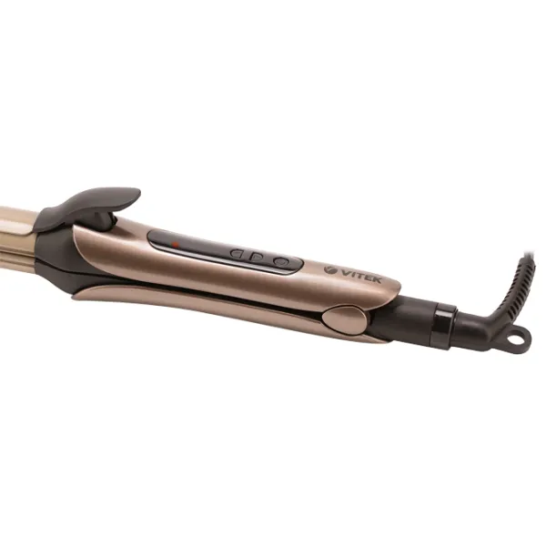 Placă de îndreptat părul Vitek VT-8432 50 W/ Black Gold photo 6