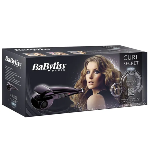 Ondulator de păr Babyliss C1050E Cilindrică/ Black Purple photo 3