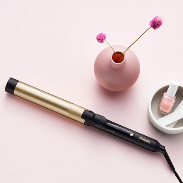 Ondulator de păr Babyliss C432E Cilindrică/ Gold Black photo 4 Ondulator de păr Babyliss C432E Cilindrică/ Gold Black photo 4