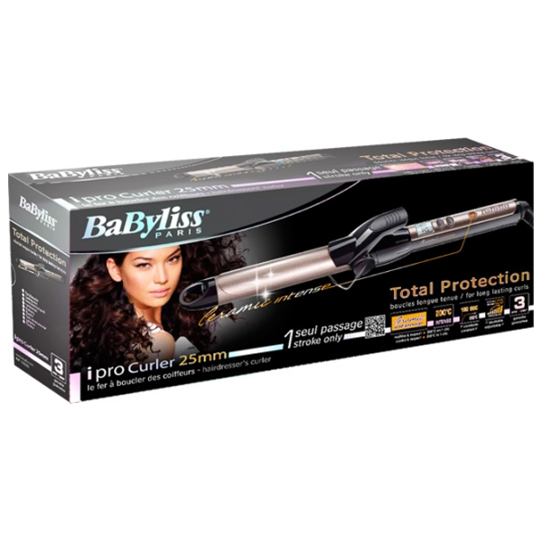 Плойка Babyliss C525E Коническая/ Розовый Черный photo 5