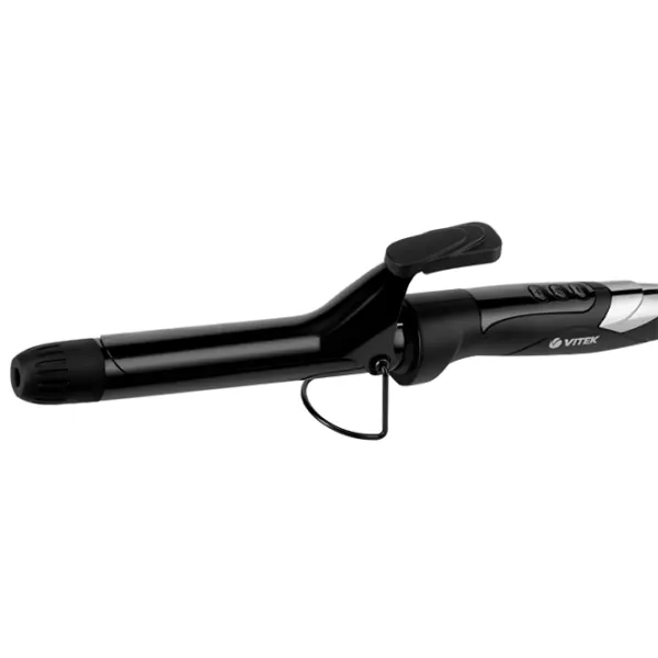 Плойка Vitek VT-8420 Cilindrică/ Серебристый Черный photo 4
