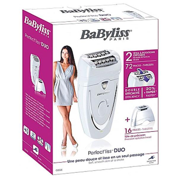 Эпилятор Babyliss G822E Сухая/ Влажная/ Белый photo 5