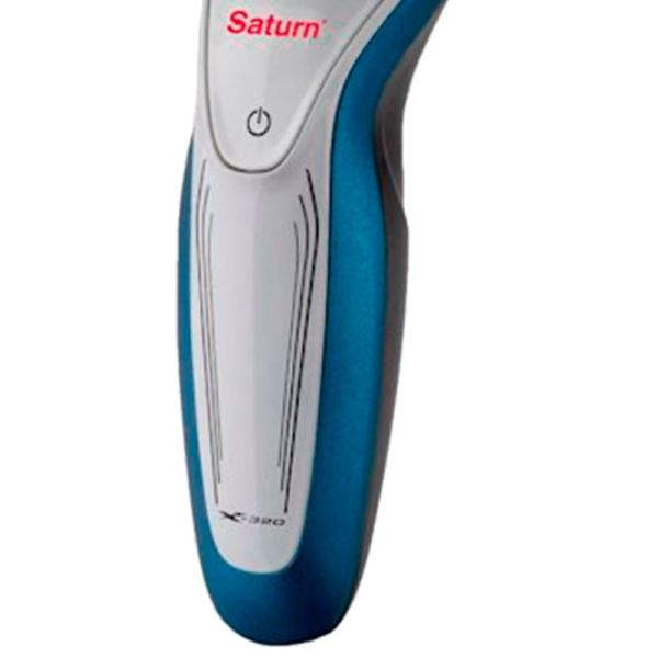 Aparat de ras electric Saturn ST-HC7399 Silver Blue  photo 3