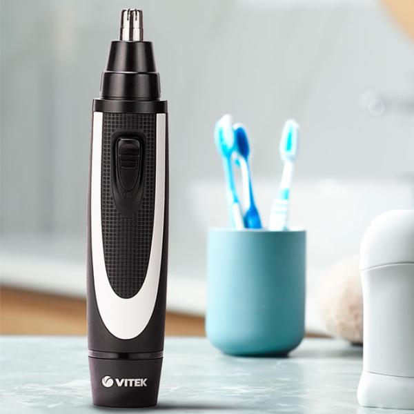 Trimmer de nas şi urechi Vitek VT-2515 Black photo 6