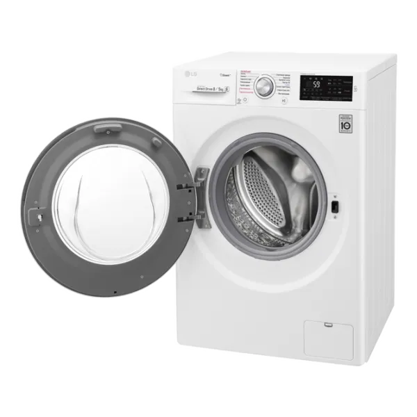 Стиральная машина с сушкой LG F4J6TG1W Полногабаритная/ 8 кг/ Белый photo 3