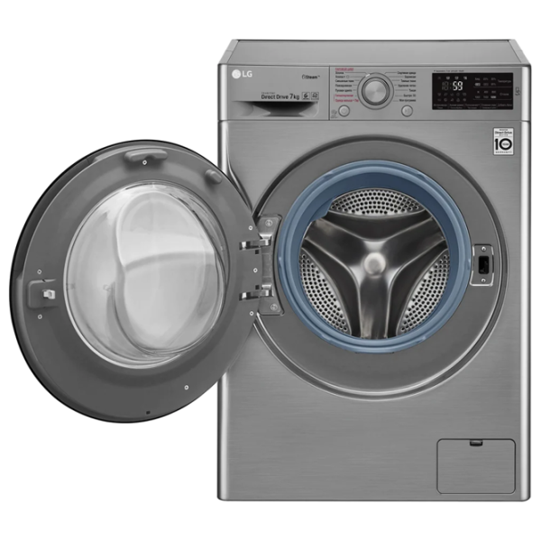 Mașină de spălat LG F2J5HS6S Direct Drive/Steam/6 Motion DD/7 kg/Silver photo 7