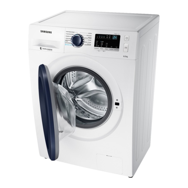 Стиральная машина Samsung WW60J30G03WDBY Полногабаритная/ 6 кг/ Белый photo 3