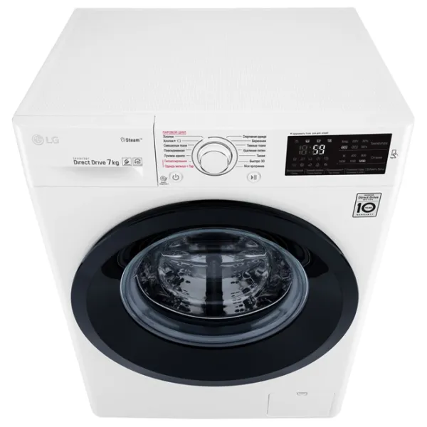 Стиральная машина LG F2J5HS6W 7 кг / 1200 об/мин / Белый photo 6