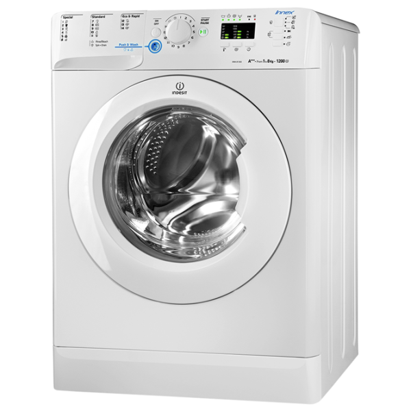 Стиральная машина Indesit XWA 81283X W EU 8 кг / 1200 об/мин / Белый photo 2