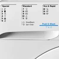Стиральная машина Indesit XWA 81283X W EU 8 кг / 1200 об/мин / Белый photo 3