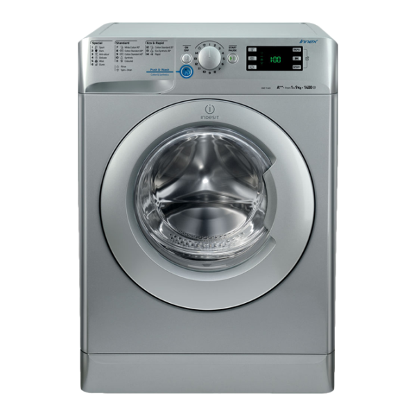 Стиральная машина Indesit XWE 91483X S EU Полногабаритная/ 9 кг/ Серый photo 2