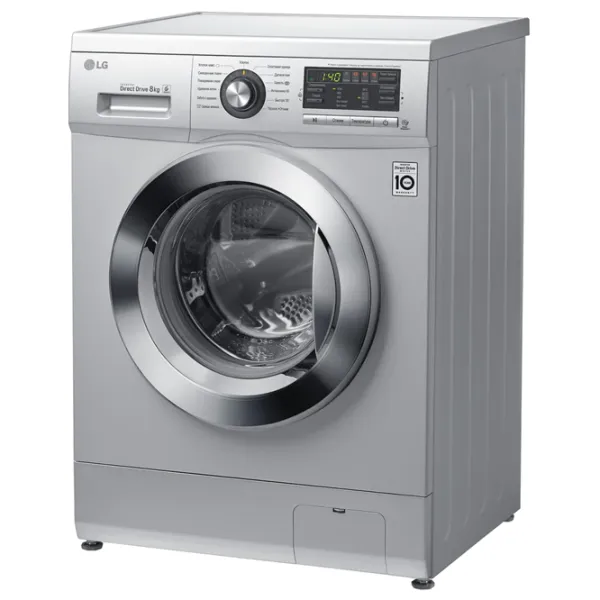 Mașină de spălat LG F1296TD4 Direct Drive/6 Motion DD/8 kg/Silver photo 3 Mașină de spălat LG F1296TD4 Direct Drive/6 Motion DD/8 kg/Silver photo 3