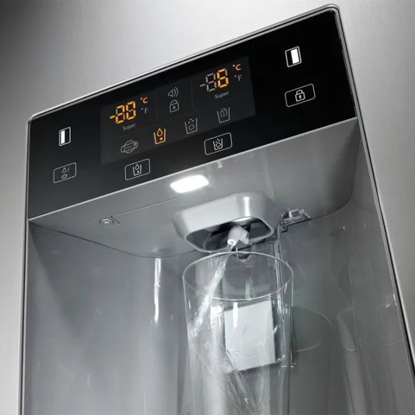 Frigider Gorenje NRS 9181 CXB Side by Side 549 l / 177 cm / Silver photo 5