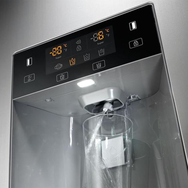 Frigider Gorenje NRS 9181 CXB Side by Side 549 l / 177 cm / Silver photo 5