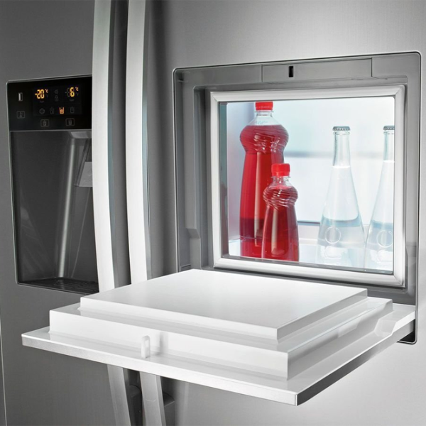 Frigider Gorenje NRS 9181 CXB Side by Side 549 l / 177 cm / Silver photo 6