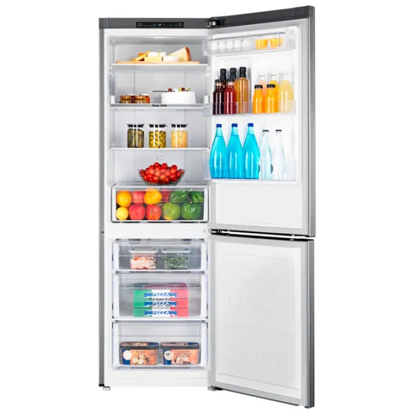 Frigider Samsung RB33J3000SA/UA cu congelator jos 328 l / 185 cm / Inox photo 5