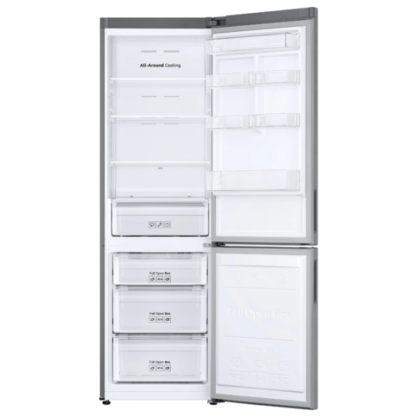 Frigider Samsung RB34N52A0SA cu congelator jos 344 l / 192 cm / Gray photo 4