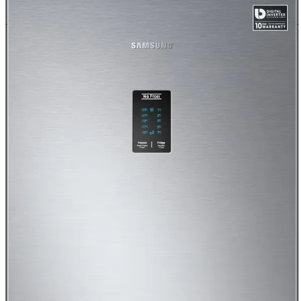 Frigider Samsung RB34N52A0SA cu congelator jos 344 l / 192 cm / Gray photo 6