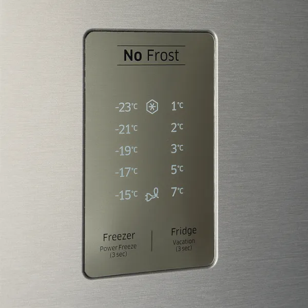 Frigider Samsung RB34N5440SA/UA cu congelator jos 344 l / 192 cm / Gray photo 4