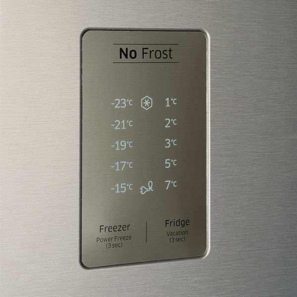 Frigider Samsung RB34N5440SA/UA cu congelator jos 344 l / 192 cm / Gray photo 4