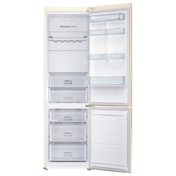 Frigider Samsung RB37J5220EF  367 l / 201 cm / White photo 4