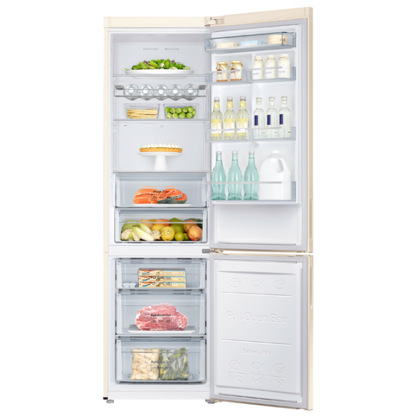 Frigider Samsung RB37J5220EF  367 l / 201 cm / White photo 5