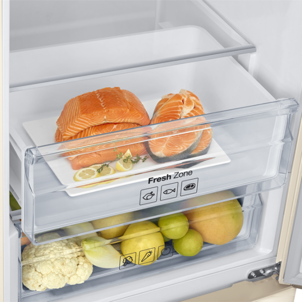 Frigider Samsung RB37J5220EF  367 l / 201 cm / White photo 8