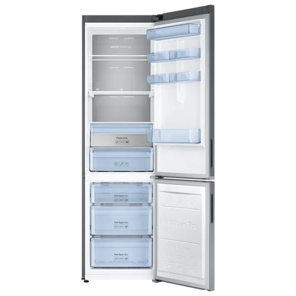 Frigider Samsung RB37K6221S4 cu congelator jos 367 l / 201 cm / Gray photo 4