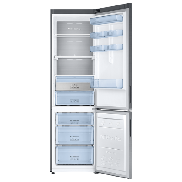 Frigider Samsung RB37K6221S4 cu congelator jos 367 l / 201 cm / Gray photo 4